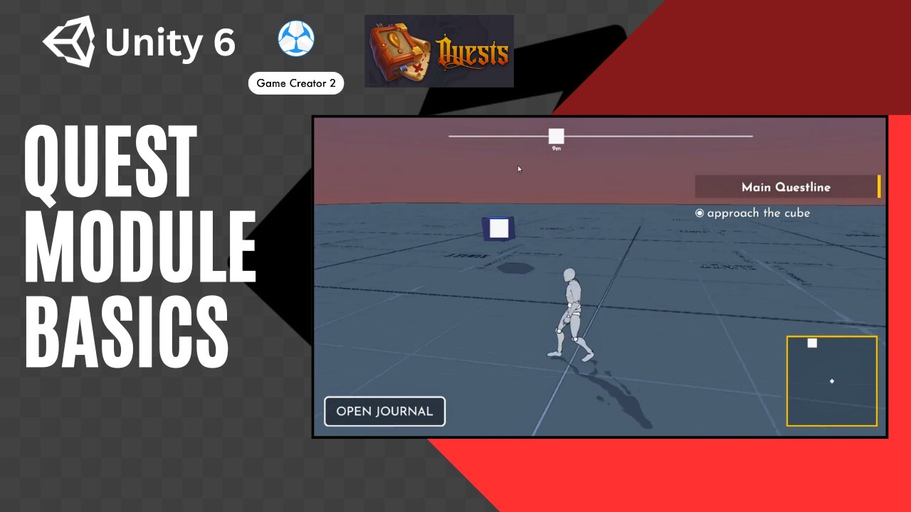 Unity Quest System Tutorial - Game Creator 2 Quest Module Basics