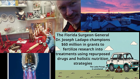 Elftown. RIB. Bingo-mocking. AntiDMSO. Fatherland. Trump Epstein trap? Pancake pager party. AI-help?