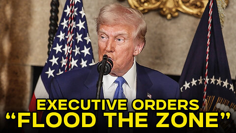 Distractions Take Hold As Trump Pumps Out Executive Orders