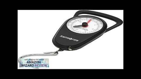 Samsonite Manual Luggage Scale Black One Size Review