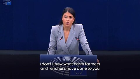 Afroditi Latinopoulou: We don't want to eat locusts, worms, or lab-grown meat