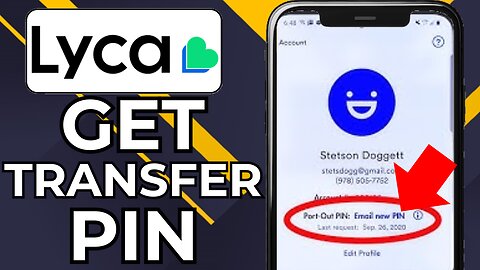 HOW TO GET TRANSFER PIN FROM LYCAMOBILE
