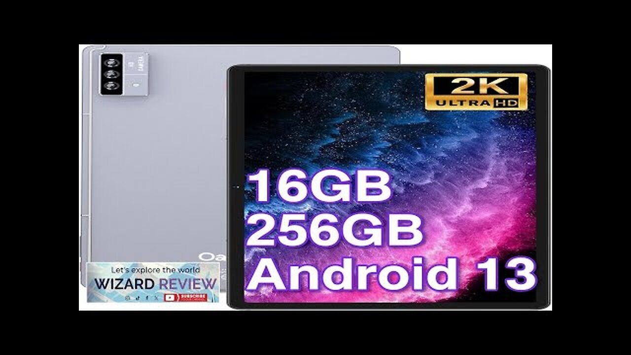 11 Inch Tablet Android 13 Tablets 16GB RAM 256GB ROM 1TB Expand Review