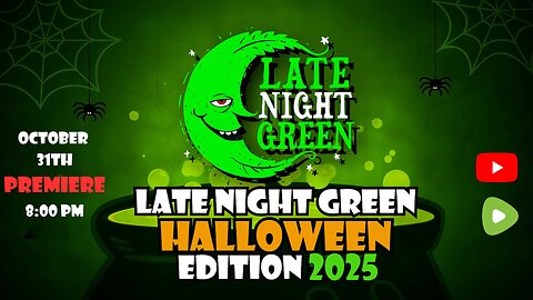 🕸️ HALLOWEEN NIGHT JUST GOT GREENER. 💨