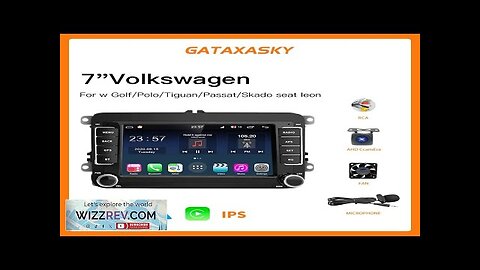 GATAXASKY 7" Car Radio multimedia player For VW Volkswagen Passat B7 B6 Review