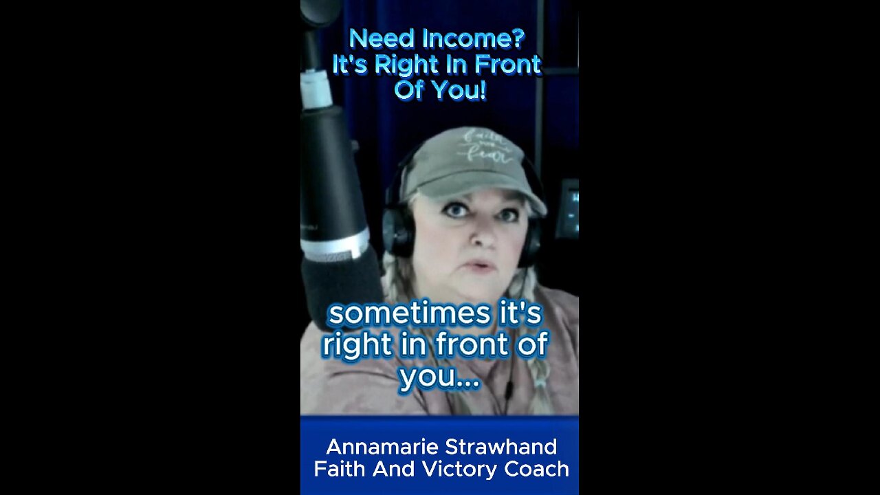 Need Income? It's Right In Front Of You! Encouraging Message!