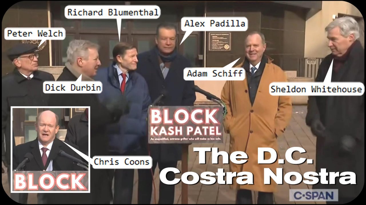 D.C. Costra Nostra slanders next FBI Director * February 20, 2025