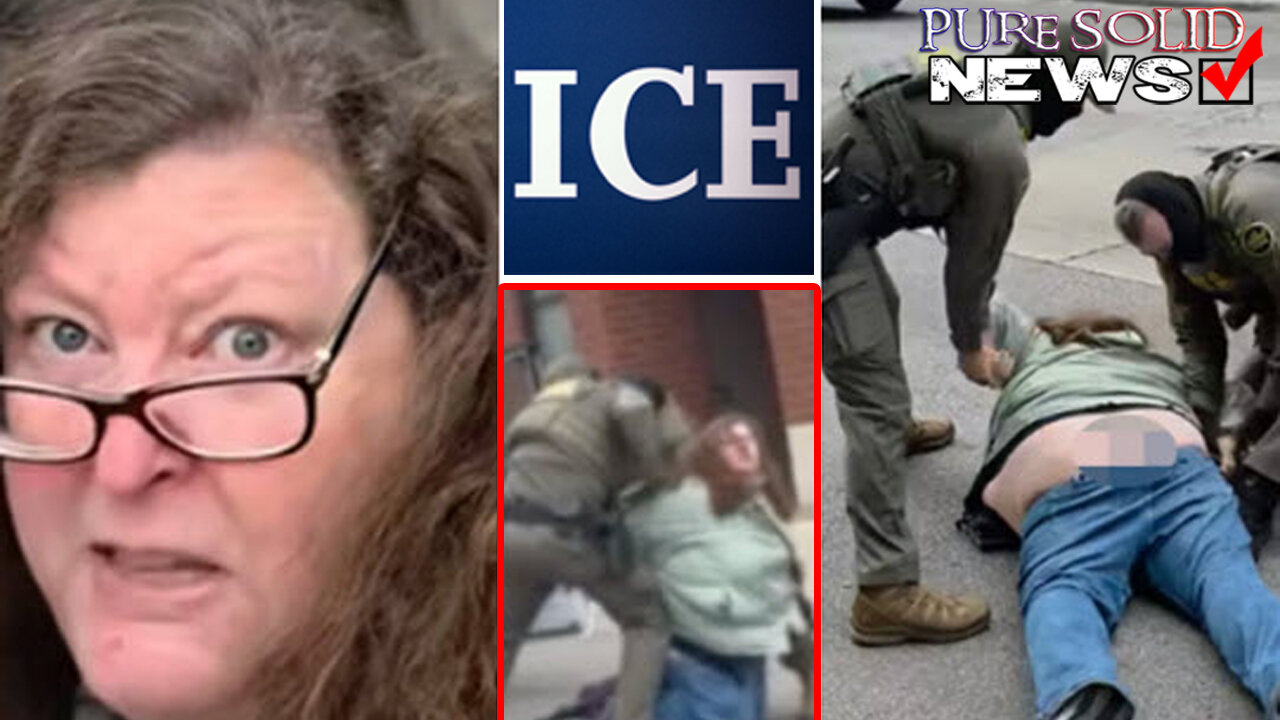 WGN TV journalist pushed to ground & arrested during Ice raid!