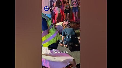 Driver arrested after teenage girls left for dead 9 News Australia