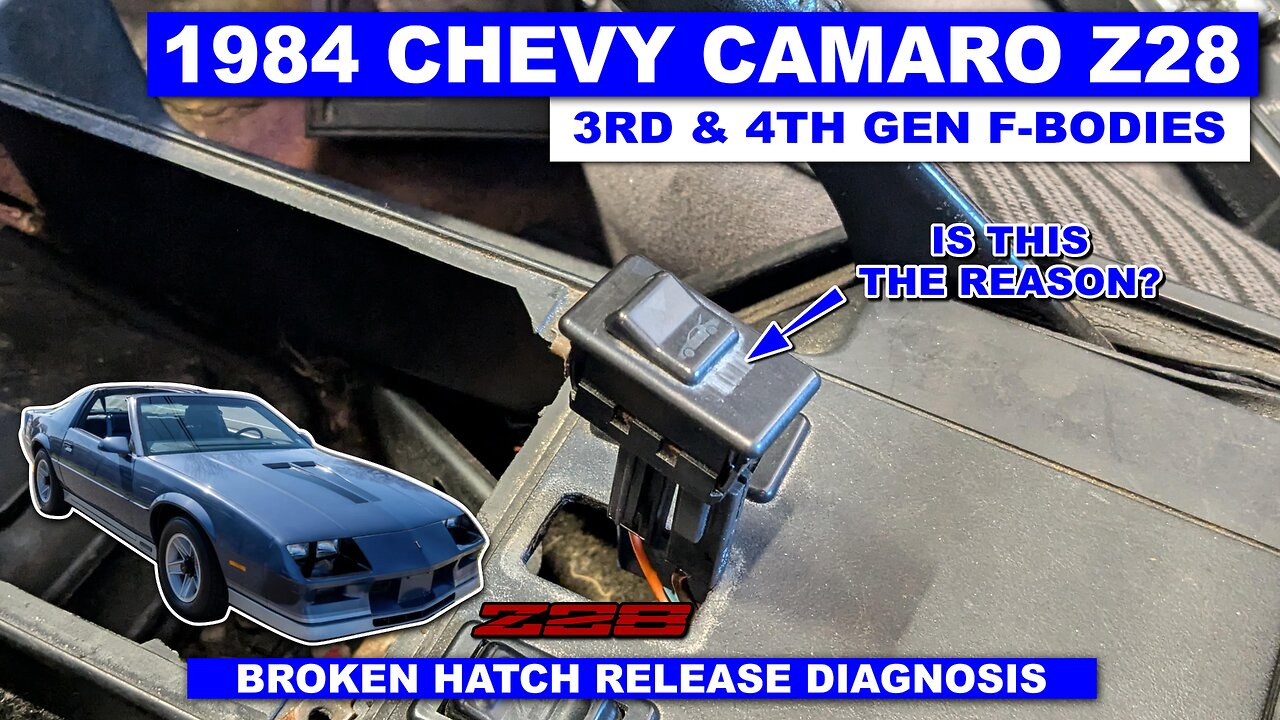 F-Body Broken Hatch Release Diagnosis