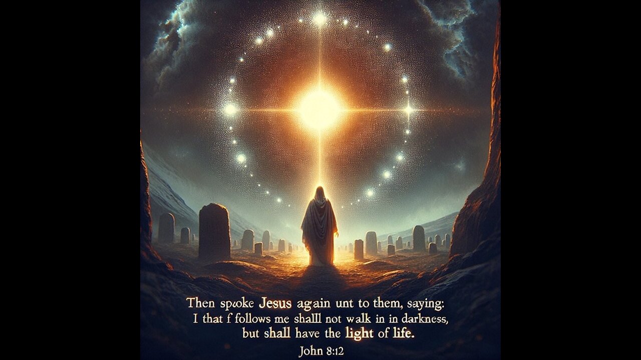 John 8: 1-59 Jesus said, " I am the light of the world."