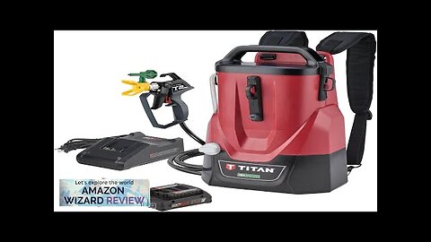 Titan 2441251 ControlMax 1650 18V Cordless High Efficiency Airless Paint Sprayer HEA Review