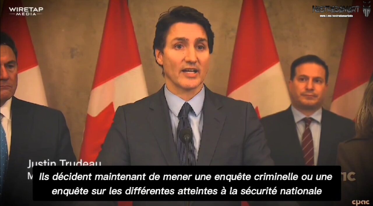 Trudeau doit être en prison