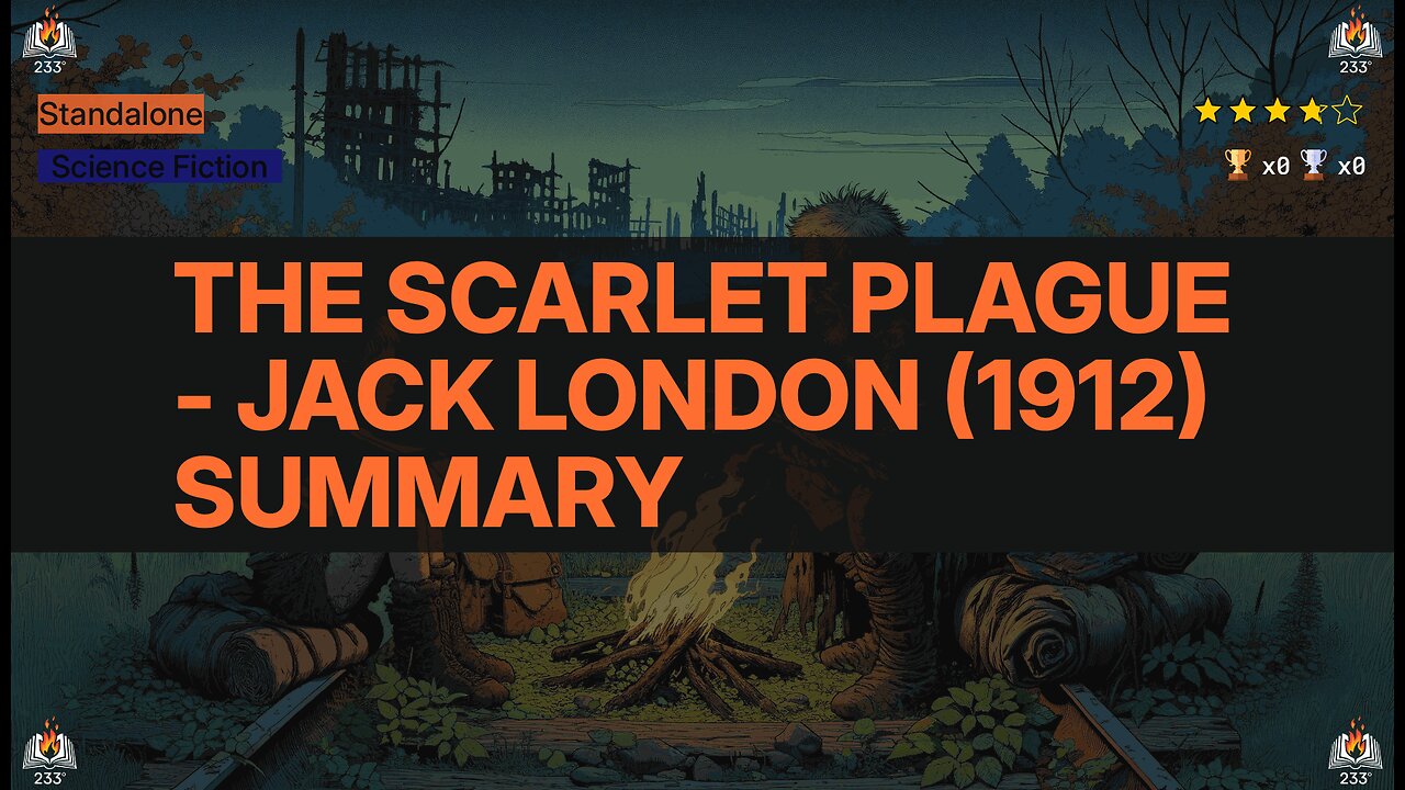 The Scarlet Plague - Jack London (1912) Summary