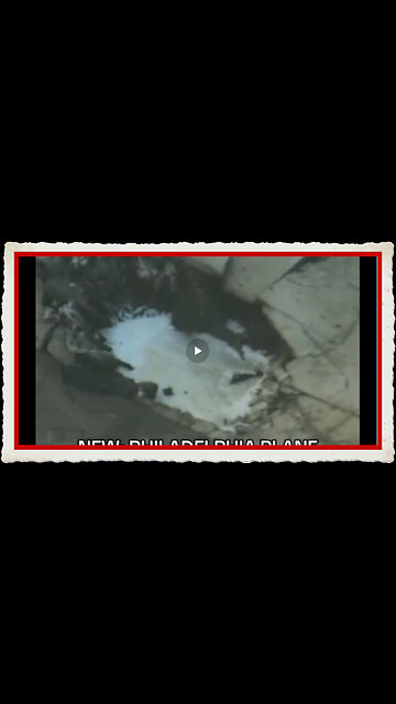 Planes don’t leave deep impact craters in concrete, but missiles do…IJS