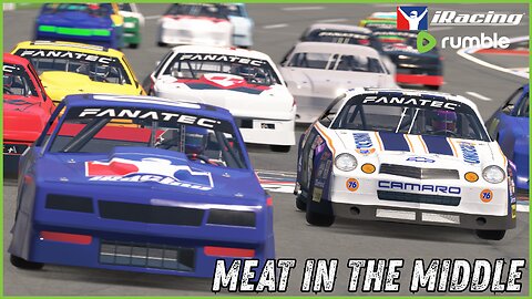 🔴LIVE - IRACING💥STREET STOCK EVENT // CHARLOTTE OVAL // MEAT IN THE MIDDLE💥