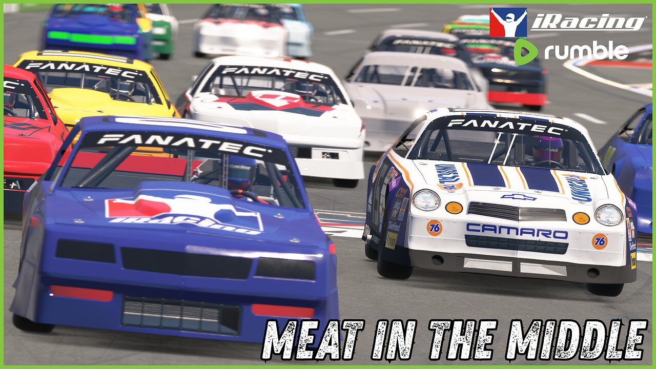 🔴LIVE - IRACING💥STREET STOCK EVENT // CHARLOTTE OVAL // MEAT IN THE MIDDLE💥