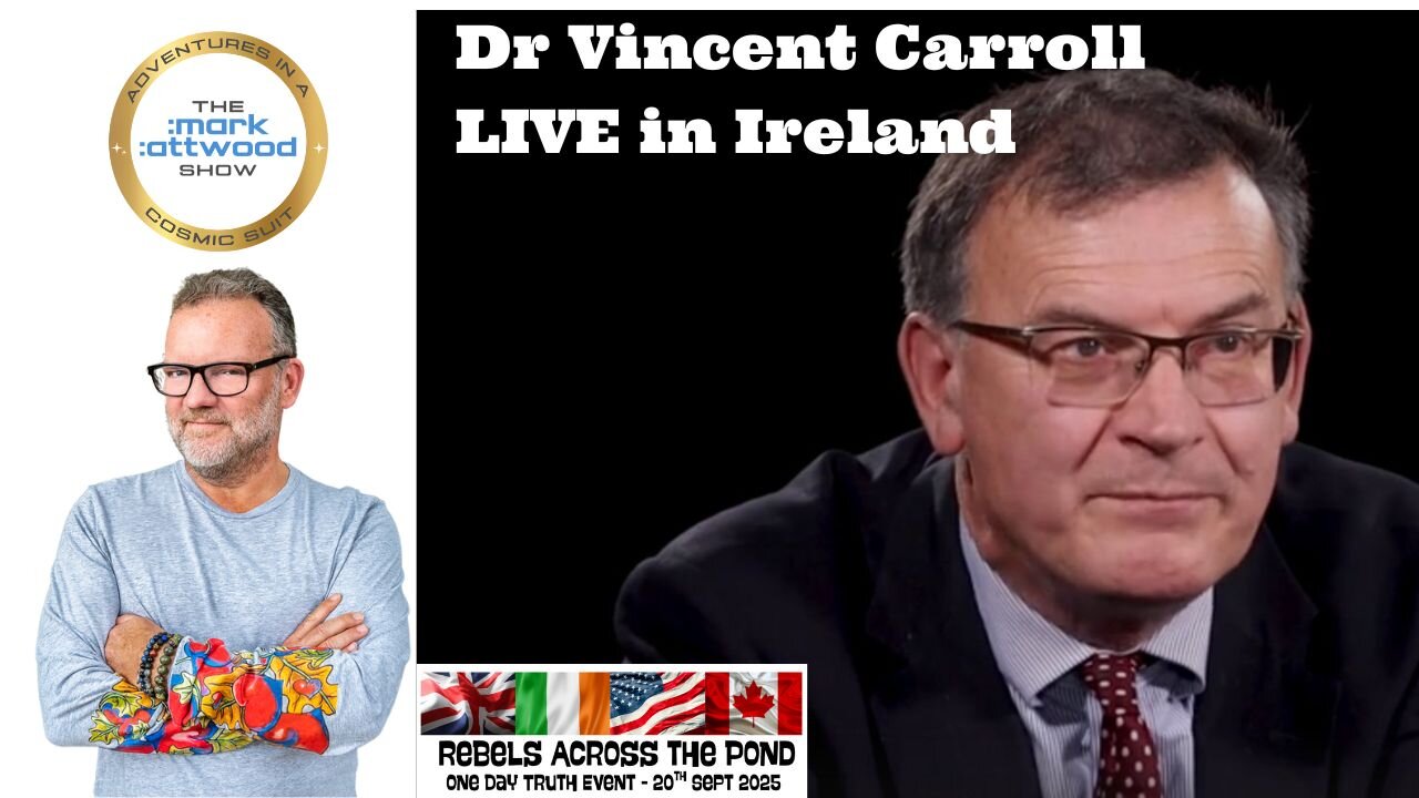 Dr Vincent Carroll LIVE at "Rebels Across the Pond" - 9th Oct 2025