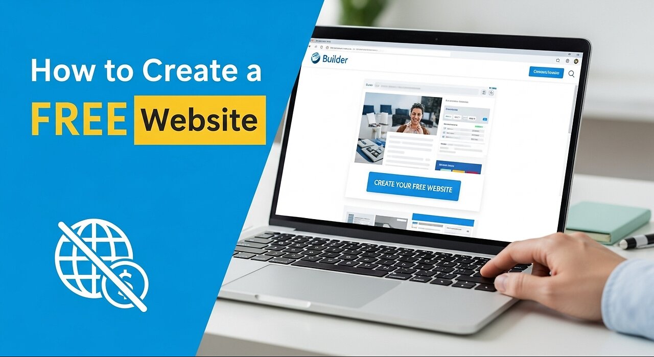 how to Built a FREE Website in Minutes