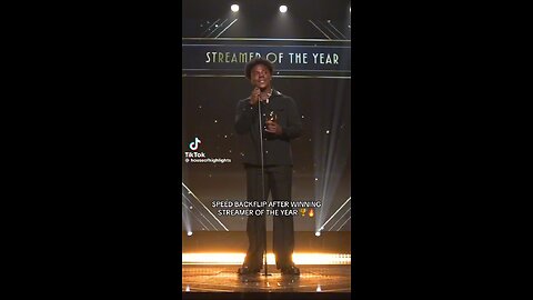 #ishowspeed wins streamer of the year