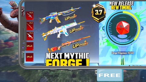 Next Mythic Forge Upgradable Guns | 5 Upgradable Expected In 3.3 Update | Free Mythic Emblem | PUBGM