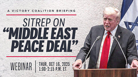 A Situation Report on the Mideast Peace Deal