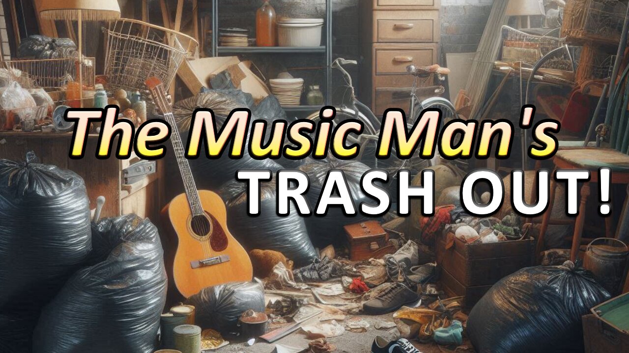 Exploring The Music Man's EXTREME Hoarder House Cleanout