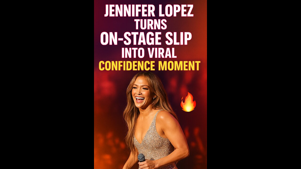 She Didn’t Panic — She Performed 👑 #JLo