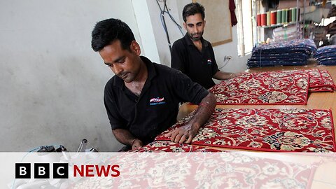 US tariffs threaten India's carpet industry | BBC News