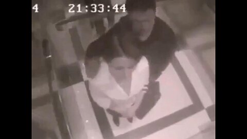 A man was harassing a woman in the elevator. WATCH what she does.