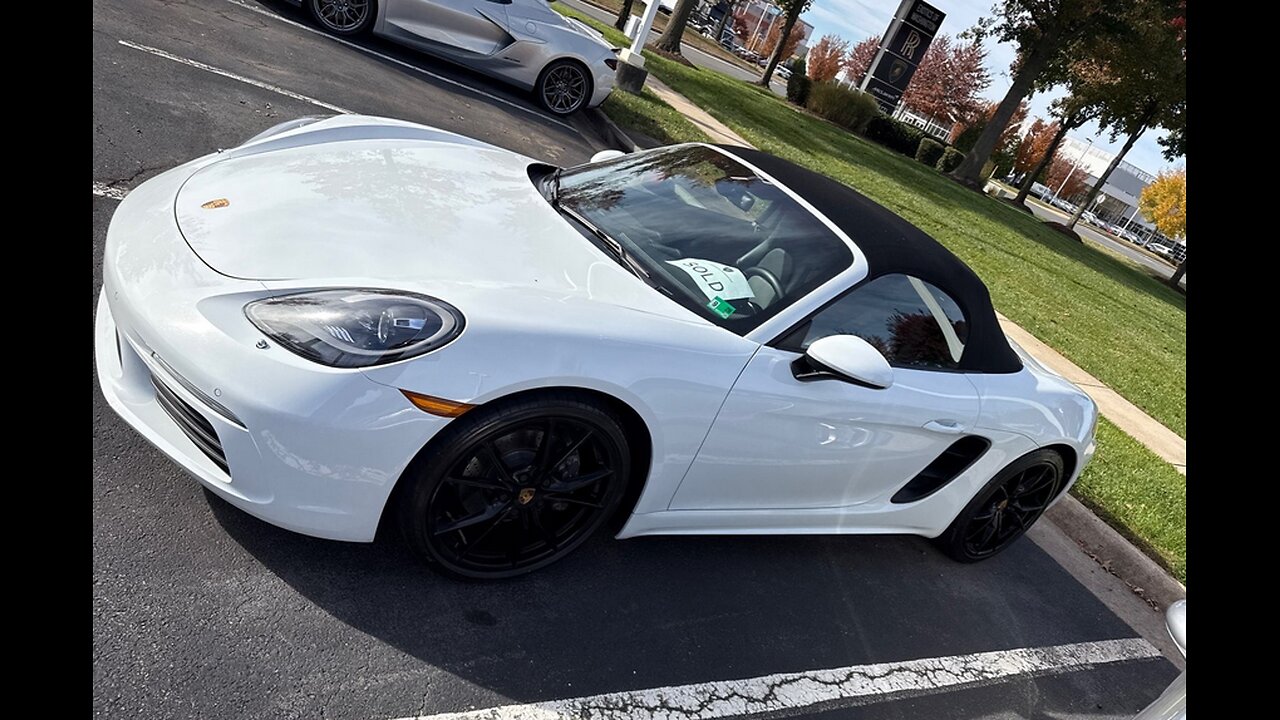 2025 Porsche 718 Boxster from VA to TX