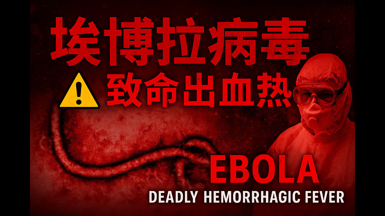 埃博拉病毒:致命出血熱,讓人體崩解的恐怖殺手 Ebola Virus: The Deadly Hemorrhagic Fever That Melts Organs