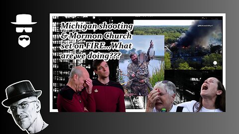 MASS SHOOTING & CHURCH BURNED IN MICHIGAN...