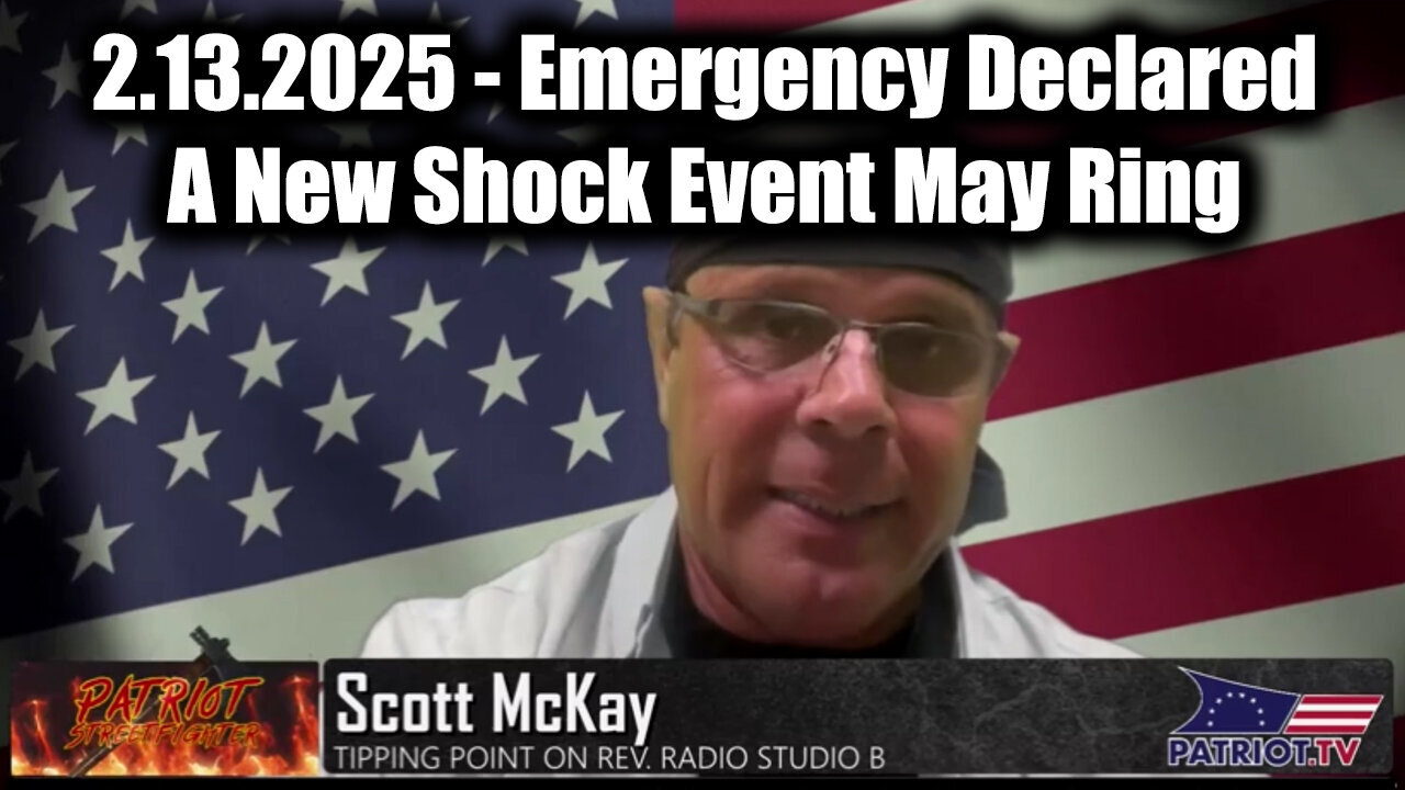 Scott McKay Emergency Declared - A New Shock Event May Ring