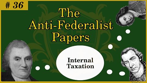 🟢 Concerning Internal Taxation; State v Federal taxing powers; When in conflict 🟢