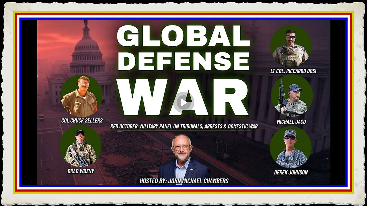 A1P - Red October Military Panel on Tribunals, Arrests Domestic War (4 October 2025)