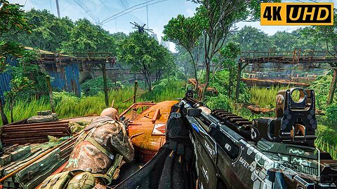 Welcome To The Jungle - Realistic Ultra Graphics Gameplay Crysis 3 Remastered