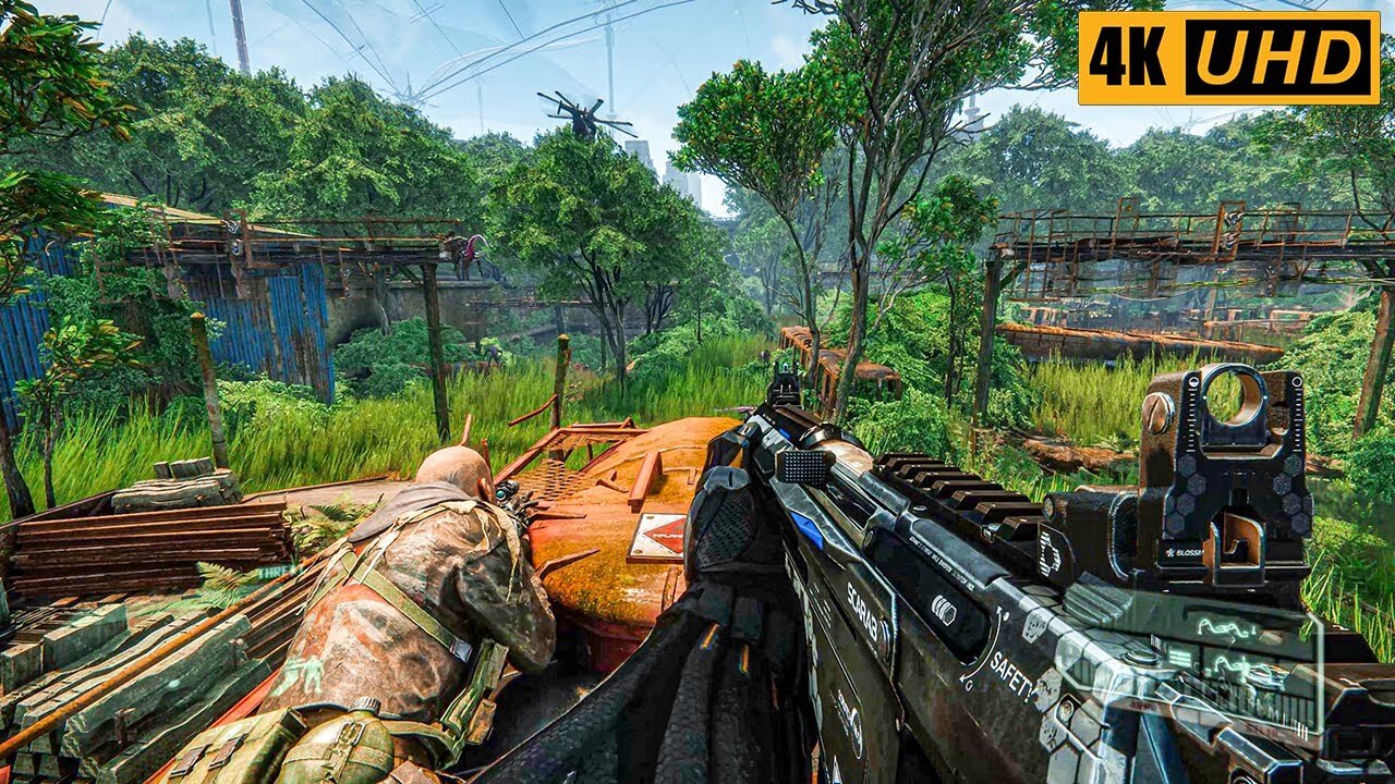 Welcome To The Jungle - Realistic Ultra Graphics Gameplay Crysis 3 Remastered
