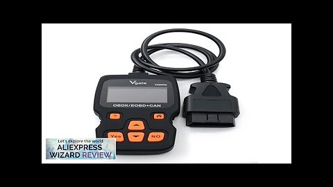 Universal Original V-gate VS890 OBD 2 Engine Fault Code Reader Analyzer VS Review