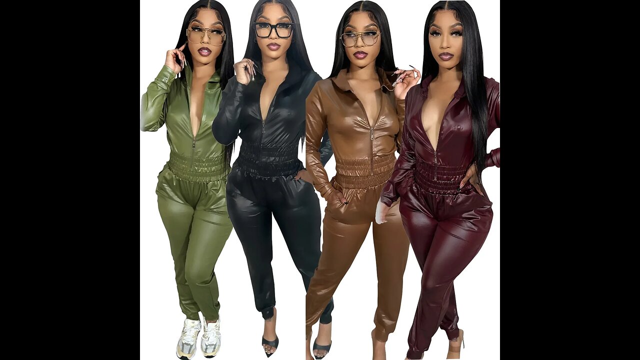 No Days Off Leather Fit Matching Set🔥