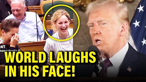 World Leaders SEND HILARIOUS RESPONSE TO TRUMP after unhinged presser