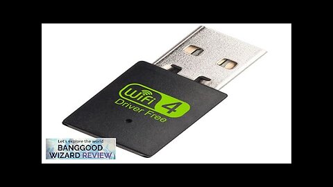 Bakeey 300Mbps Network Cards Wireless Devices Driverless USB WiFi External Dongle Adapter Review