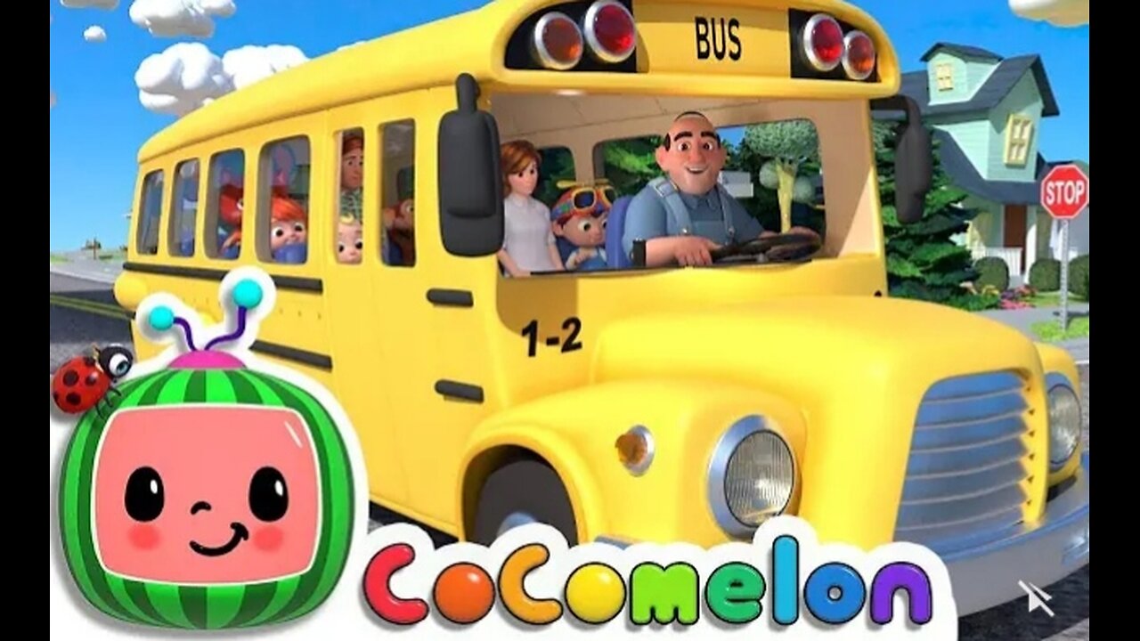 Wheels on the Bus nursery rhymes