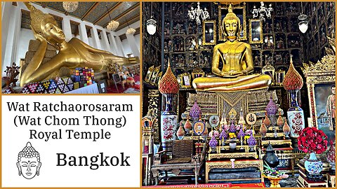 Wat Ratchaorasaram (Wat Raja-Orasaram) 1st Class Royal Temple & Rama III Burial Site - Thailand 2025