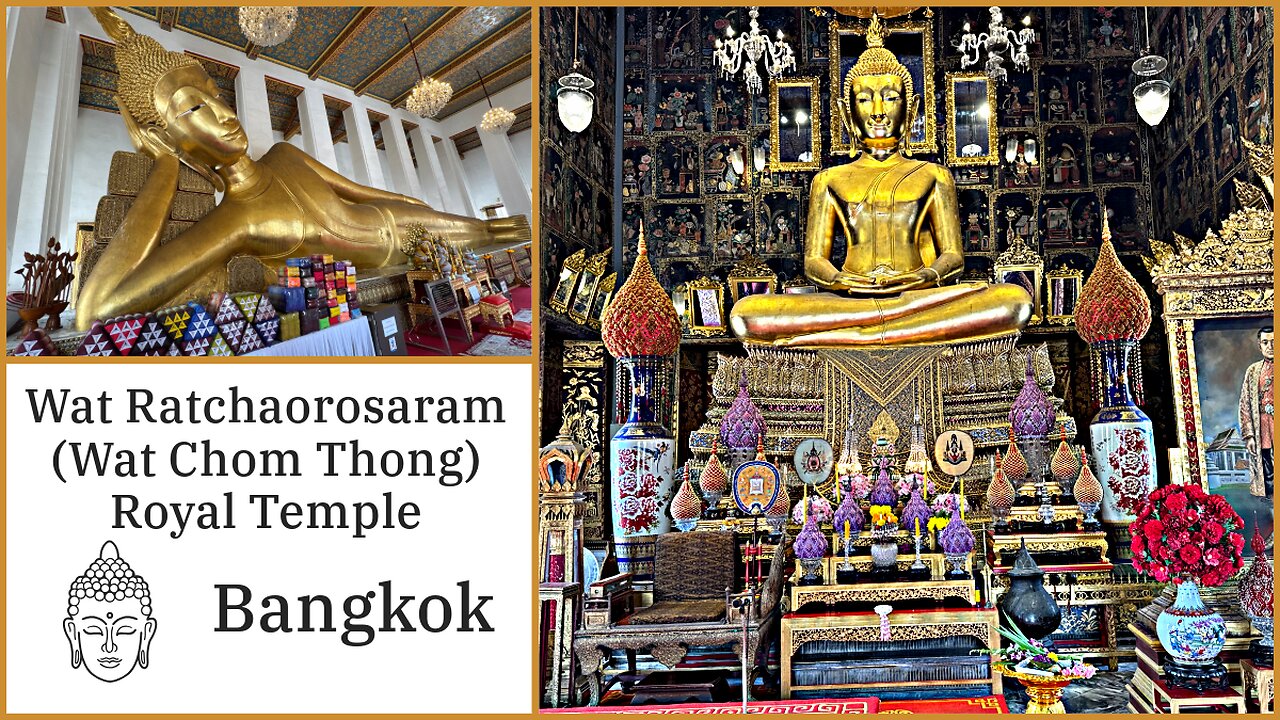 Wat Ratchaorasaram (Wat Raja-Orasaram) 1st Class Royal Temple & Rama III Burial Site - Thailand 2025