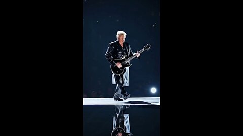 Donald Trump rocks out with Metallica.