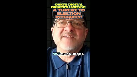 SHORT: DANGEROUS Digital ID Bill Exposed in Ohio Legislature!