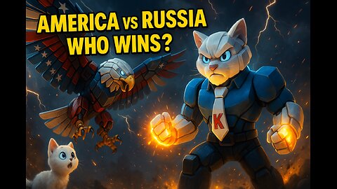 “Battle of America vs Russia – Who Will Win? 😱🐻🦅”