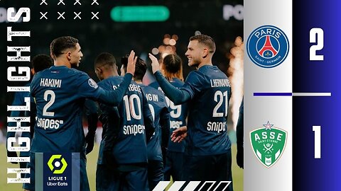 Highlights | PSG 2-1 Saint Etienne | Ligue 1 McDonald's 24/25!