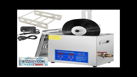 VEVOR Ultrasonic Cleaner 6L Ultrasonic Vinyl Cleaner 7-12 Inch 8 Records Ultrasonic Review